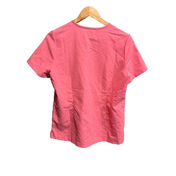 FIGS Technical‎ Collection Pink Catarina Women's Scrubs Top Size S - Picture 2 of 5